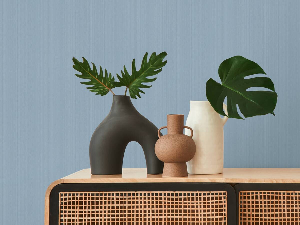 A.S.Creation Vliestapete blau B/H/D: ca. 53x1005x8,7 cm