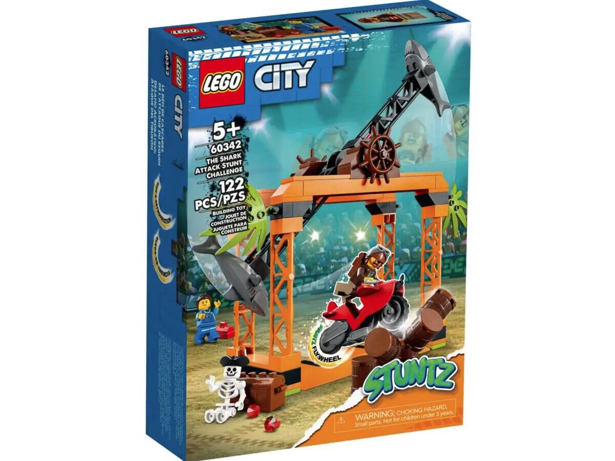 LEGO City Haiangriff-Stuntchallenge 60342