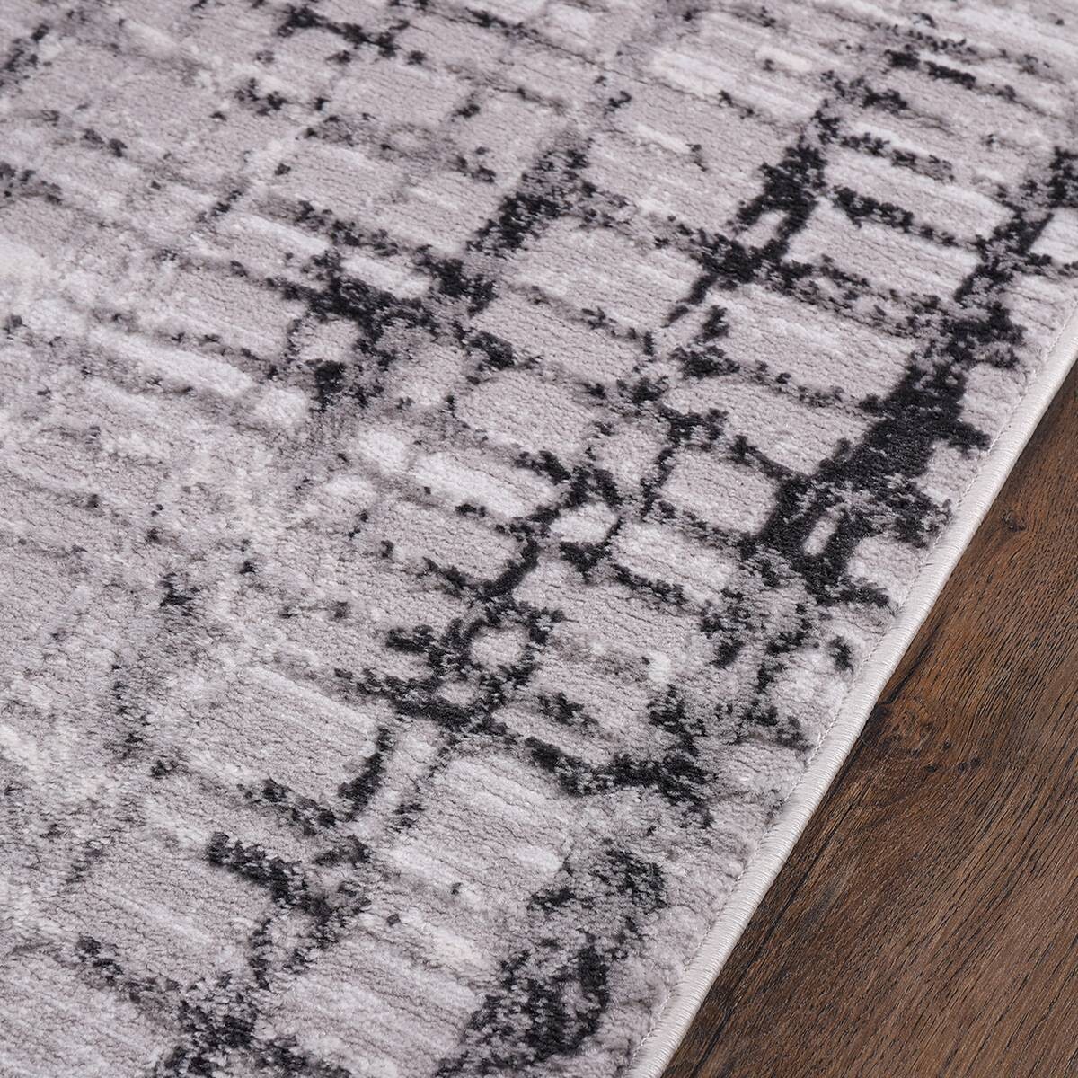 Sanat Teppich Evra hellgrau B/L: ca. 120x160 cm