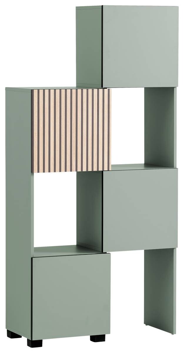 Regal Alexa Pistazie B/H/T: ca. 76x165,1x33,1 cm