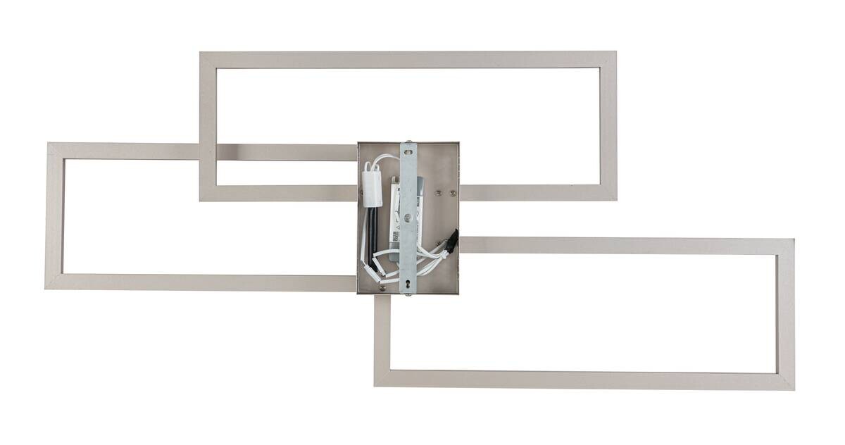 Nolo LED-Deckenleuchte Tre B/H/L: ca. 90x8x80 cm