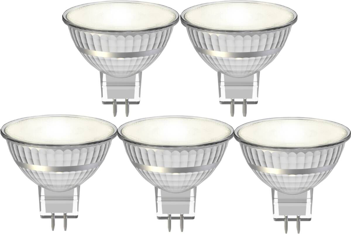 Blulaxa LED-Leuchtmittel Reflektorlampe 5er Pack GU5.3