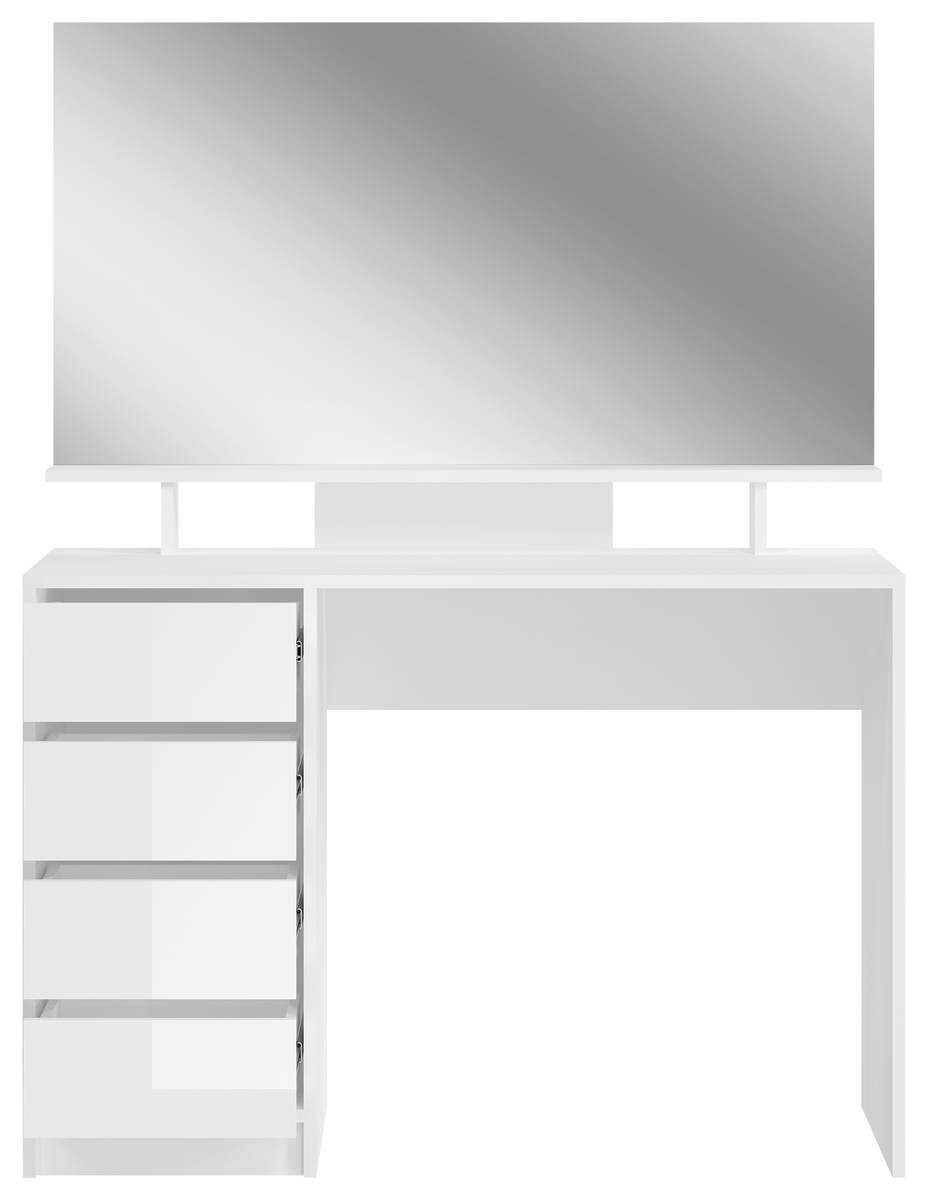 Schreibtisch Emma weiß B/H/T: ca. 110x75x48 cm