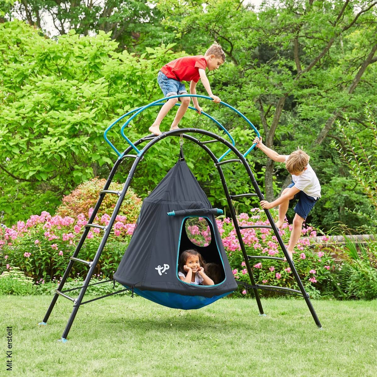 TP Toys Klettergerüst UFO schwarz B/H/T: ca. 217x201x122 cm