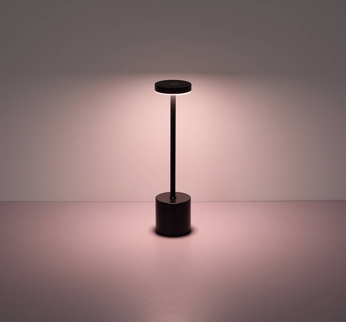 GLOBO LED-Tischleuchte Anru schwarz H/D: ca. 34x8 cm