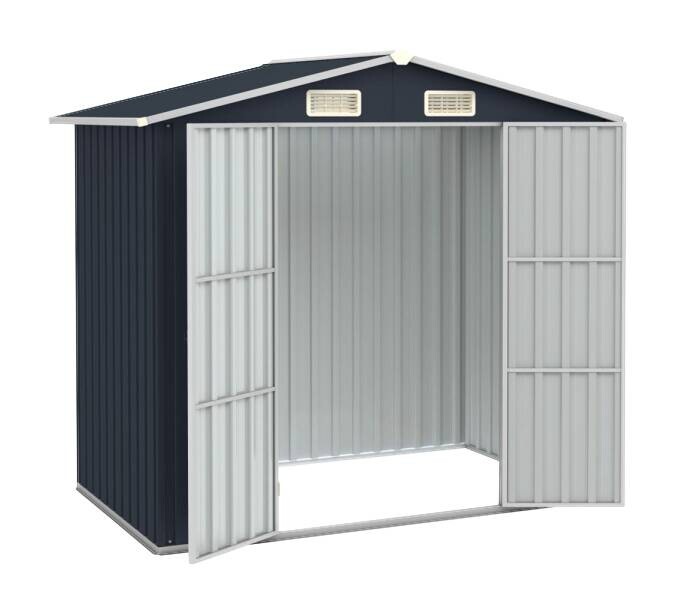 vidaXL Gerätehaus anthrazit B/H: ca. 205x183 cm