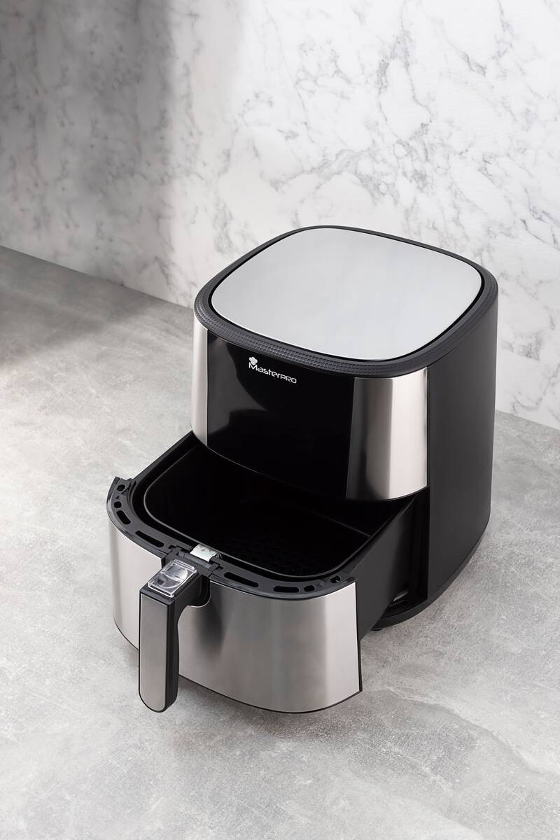 MASTERPRO Heißluftfritteuse BGMP-9167 silber Kunststoff B/H/T: ca. 36x39,5x41 cm ca. 6 l