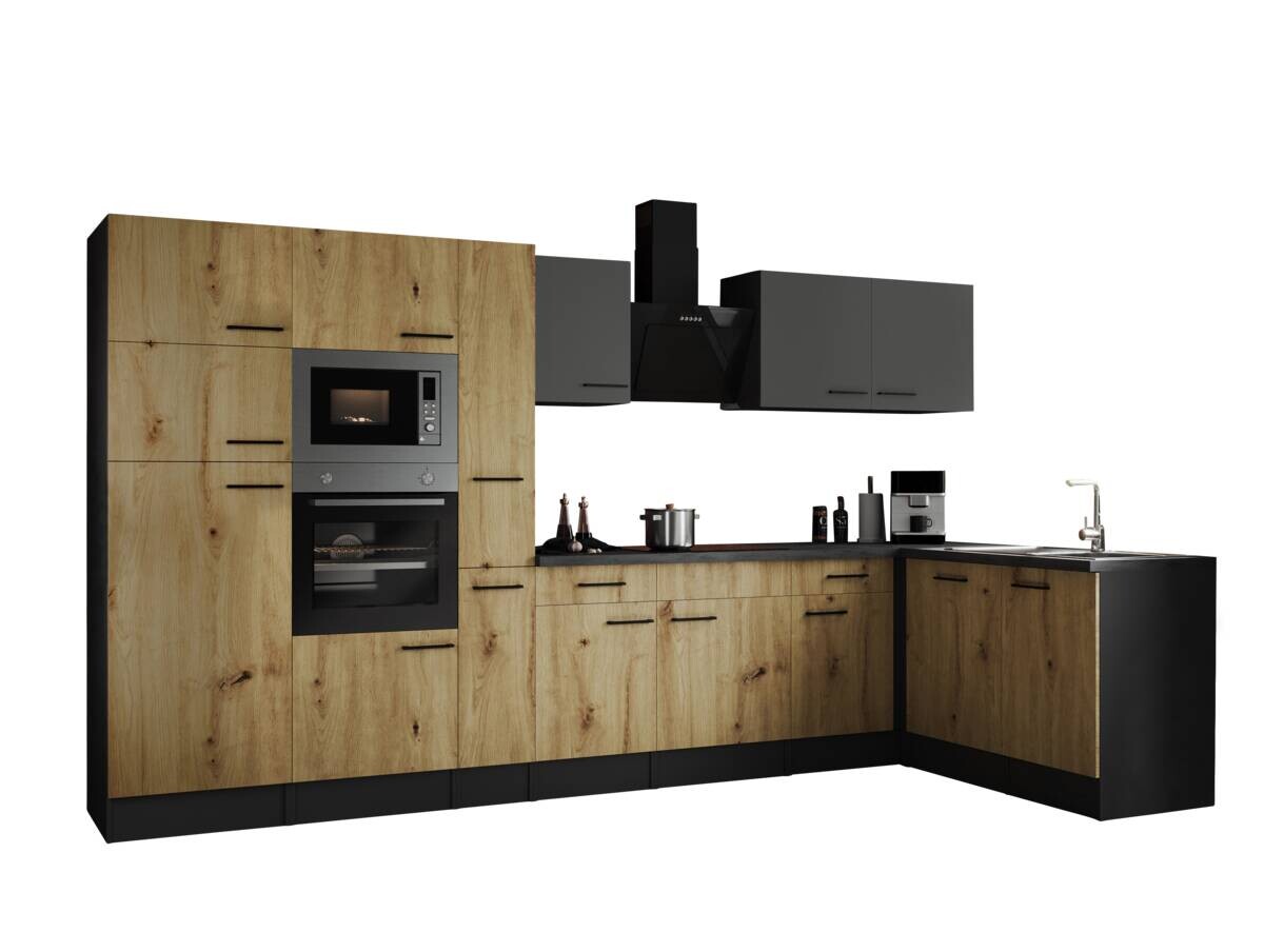 Winkelküche Oliver B/H/T: ca. 370x205x172 cm