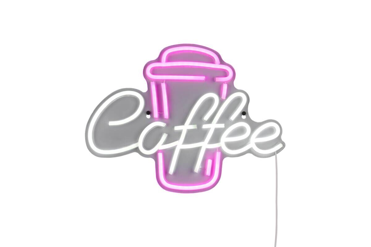 Reality LED-Wandleuchte Coffee B/L: ca. 40x30 cm