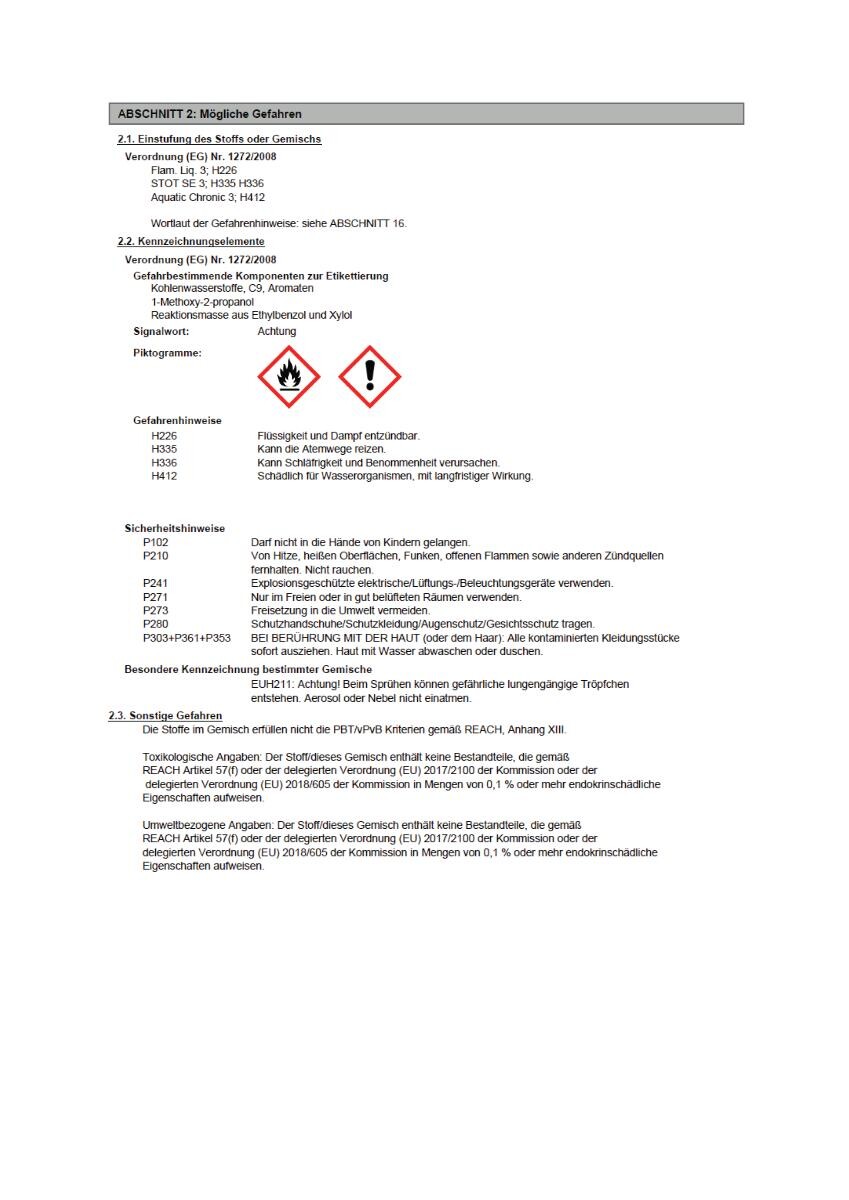 POCOline Garagenbodenbeschichtung grau seidenmatt ca. 2,5 l
