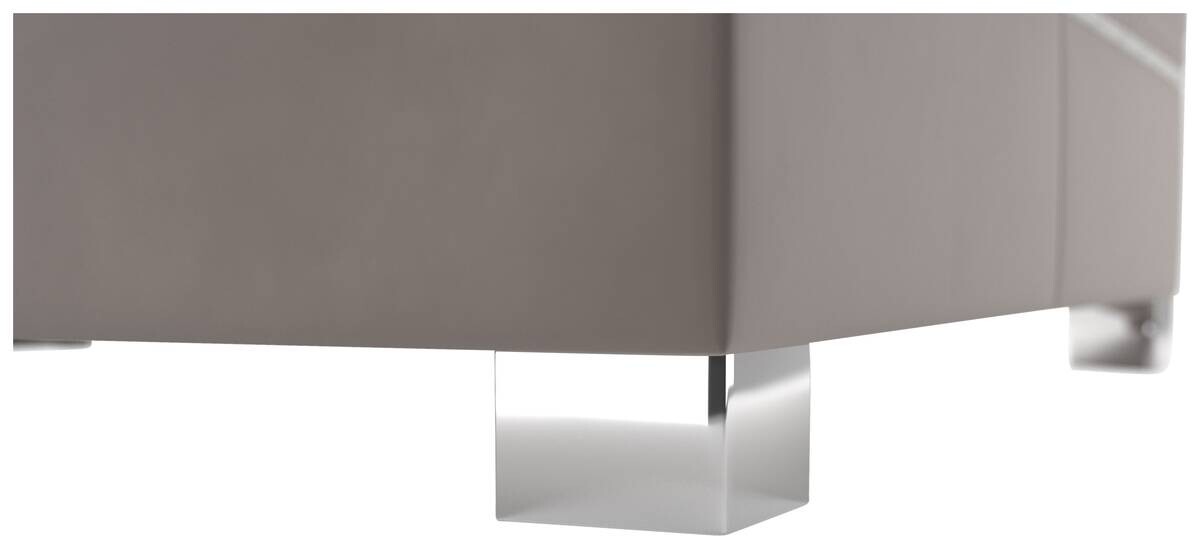 Boxspringbett Domino creme Liegefläche B/L: ca. 180x200 cm