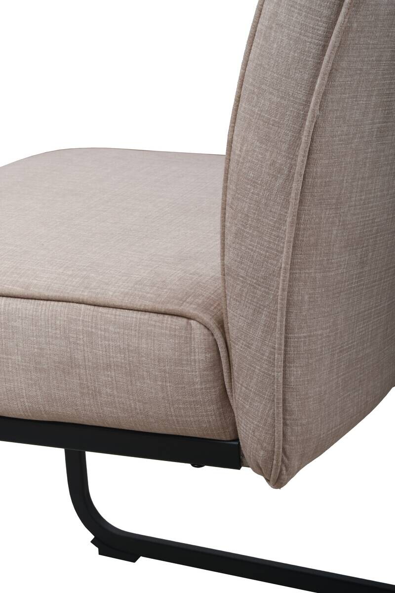 Schwingstuhl Canberra Cappuccino Samtoptik B/H/T: ca. 63x92x49 cm