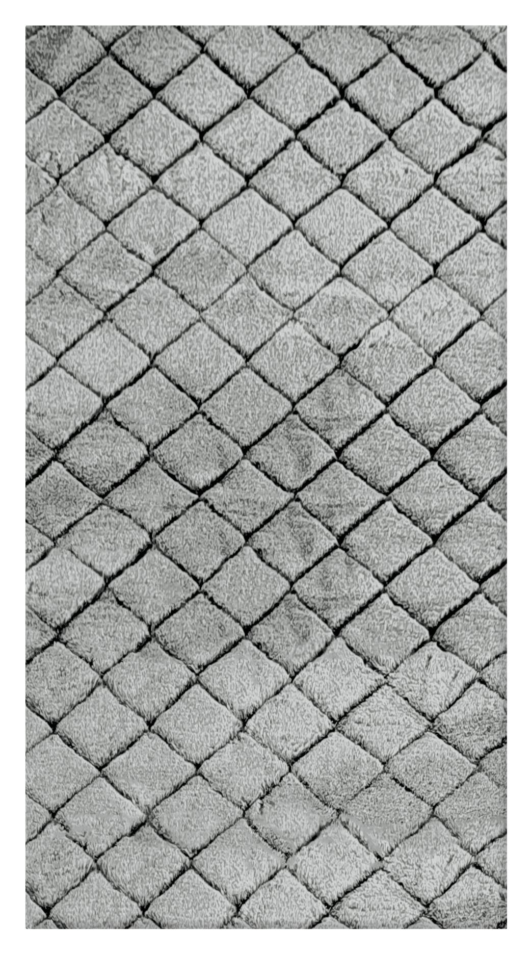 Teppich Vichy grau B/L: ca. 160x230 cm