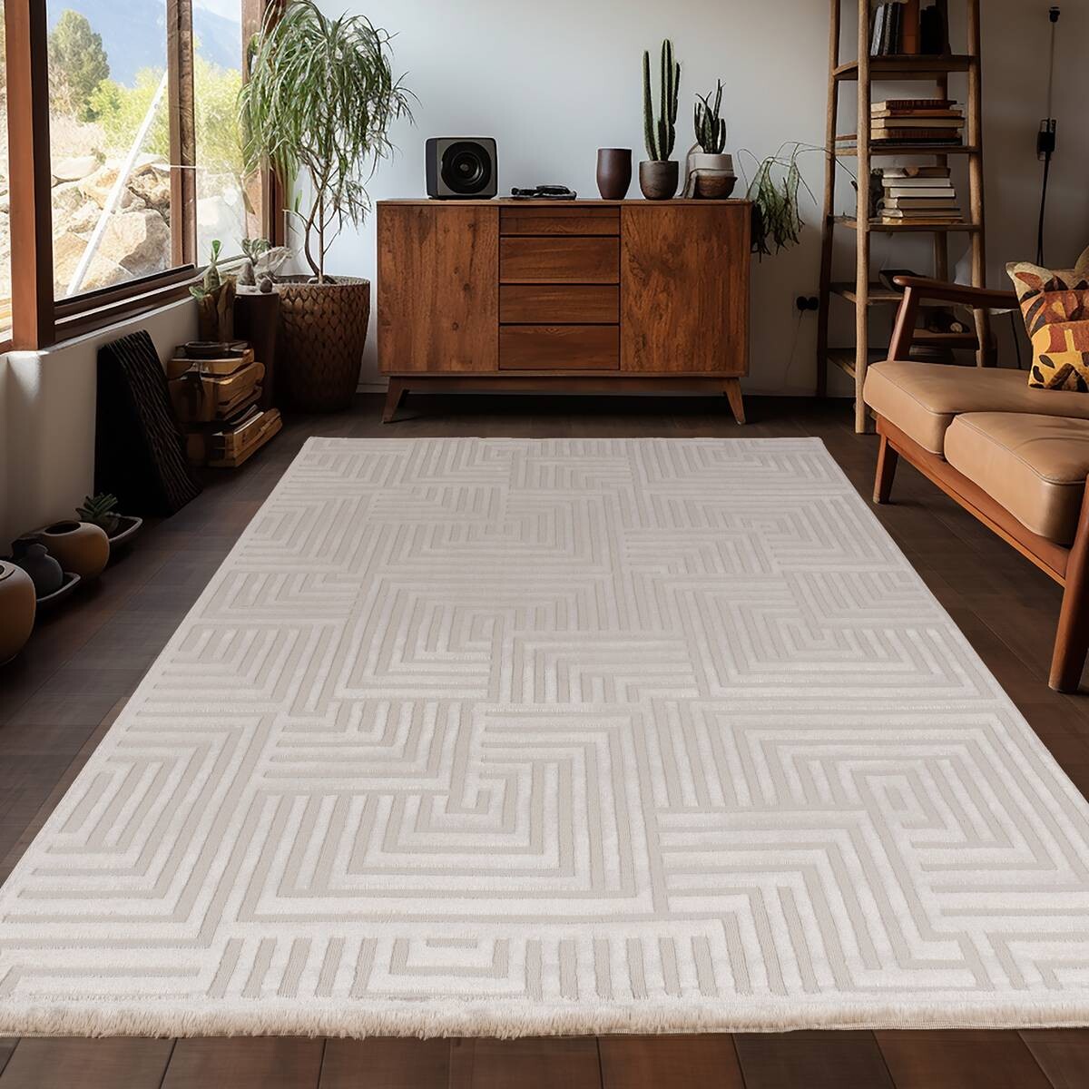 Ayyildiz Teppich SAHARA beige B/L: ca. 120x170 cm