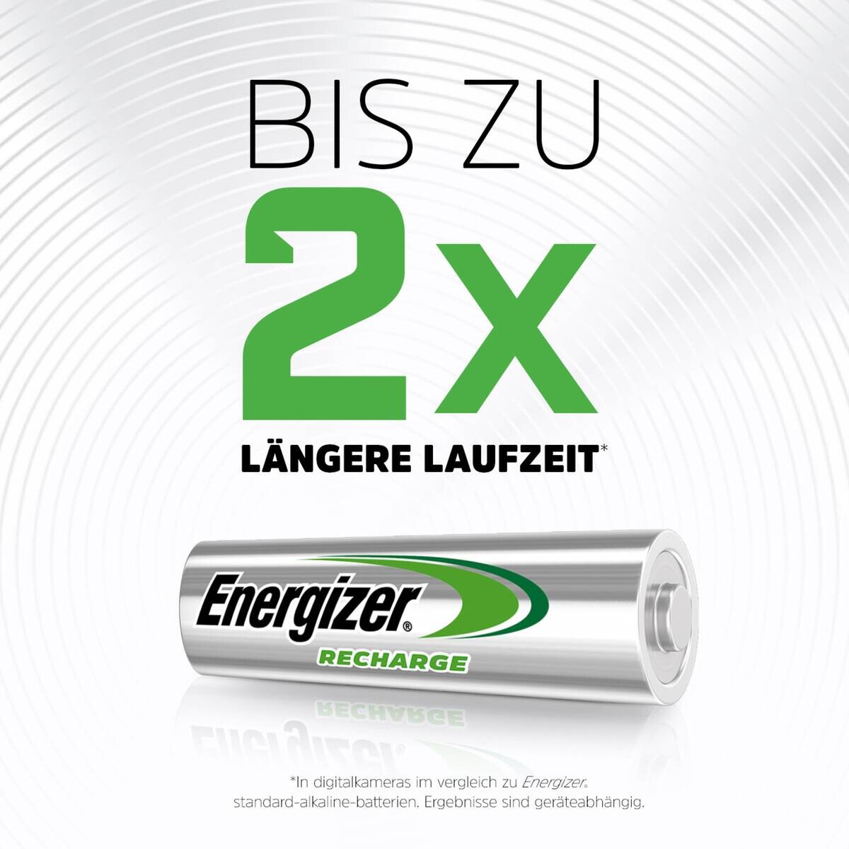 Energizer Akku NiMH AA/Mignon (HR06) 4er Pack