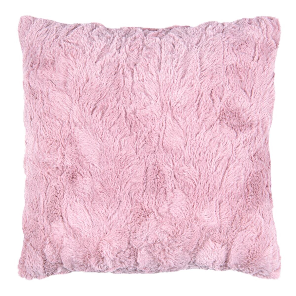 Dekokissen altrosa 100% Polyester B/L: ca. 35x35 cm