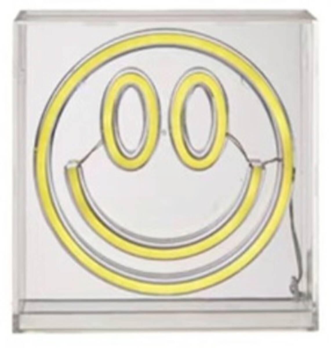 Nolo LED-Dekoleuchte Smily B/H/T: ca. 23x23x4,7 cm