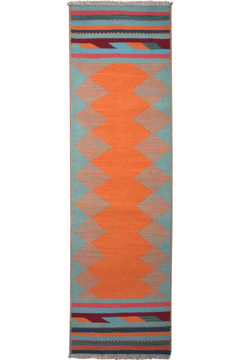 PersaTepp Teppich Kelim Gashgai bunt B/H/L: ca. 56x1x200 cm