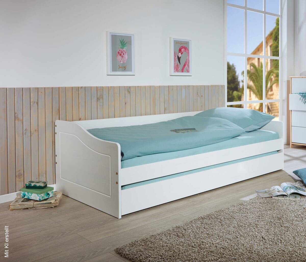 Funktionsbett Leonie Modell'23 weiß