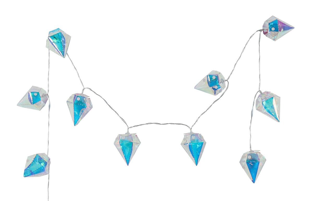 Nolo LED-Lichterkette String transparent B/H/T: ca. 165x5x4 cm
