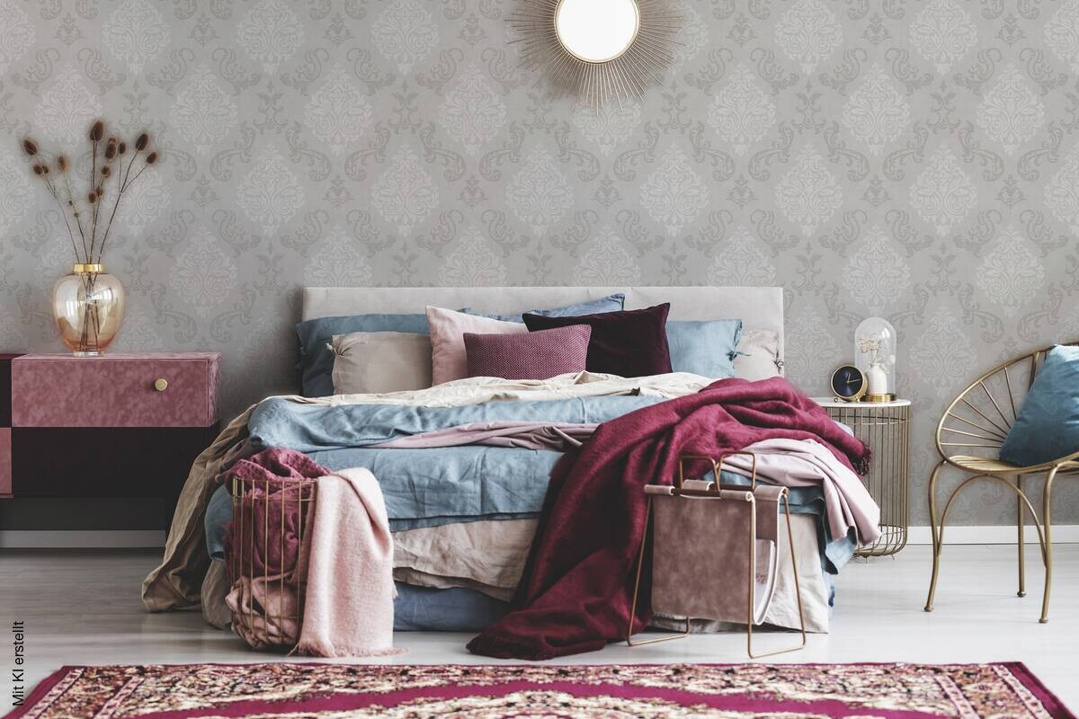 A.S.Creation Vliestapete Memory 3 Barock creme B/L: ca. 53x1005 cm