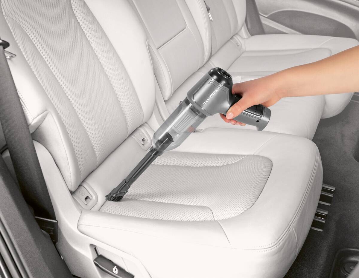 CLEANmaxx Akku-Handstaubsauger anthrazit schwarz B/H/L: ca. 17x7x23,5 cm