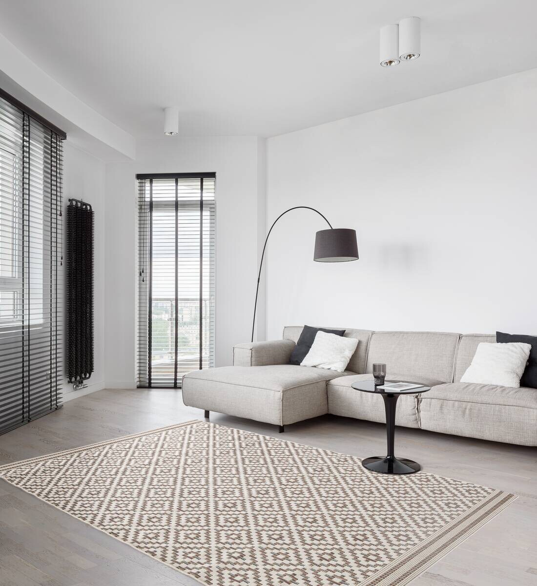 In-/Outdoor-Teppich Sky beige B/L: ca. 160x230 cm