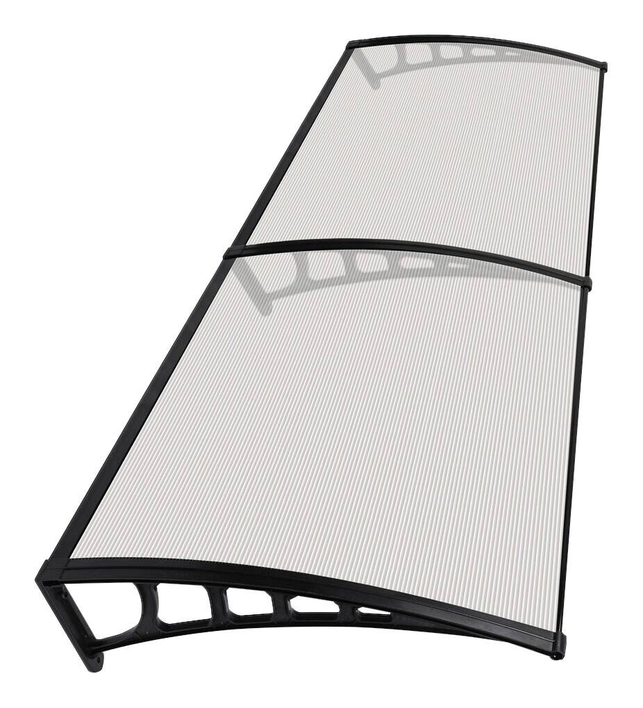 Brosplast Vordach Crocus transparent B/H/L: ca. 240x23x80 cm