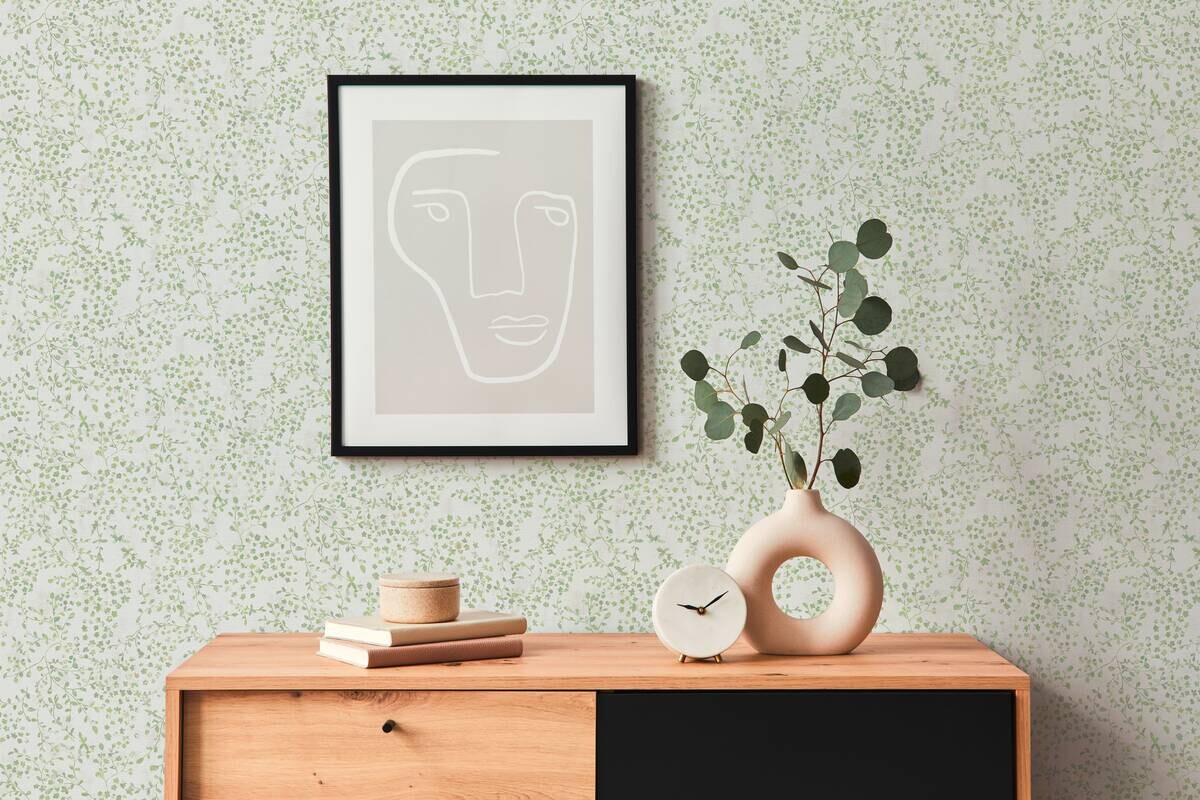 A.S.Creation Vliestapete creme weiß B/H/D: ca. 53x1005x8,1 cm