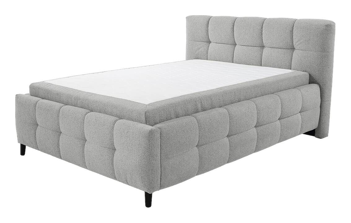 Polsterbett hellgrau Liegefläche B/L: ca. 140x200 cm