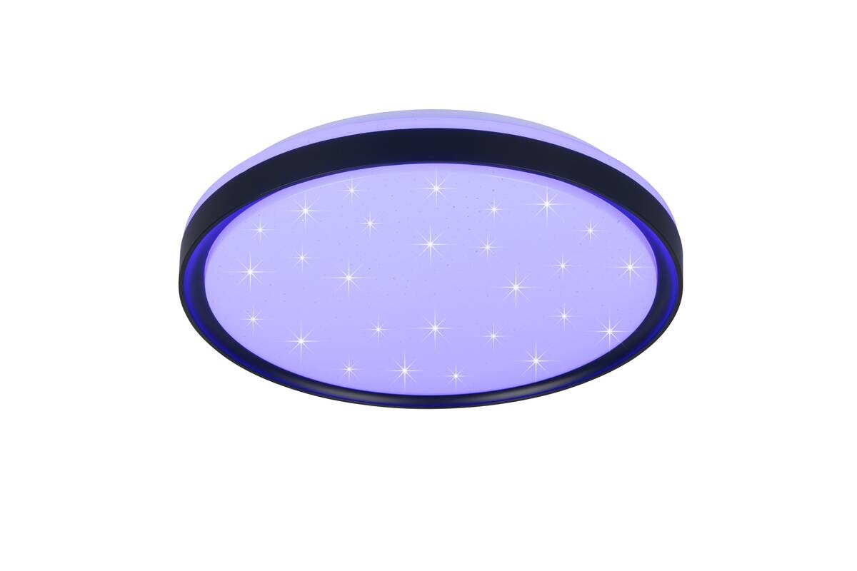 Reality LED-Deckenleuchte Solit mattschwarz B/L: ca. 7x39 cm