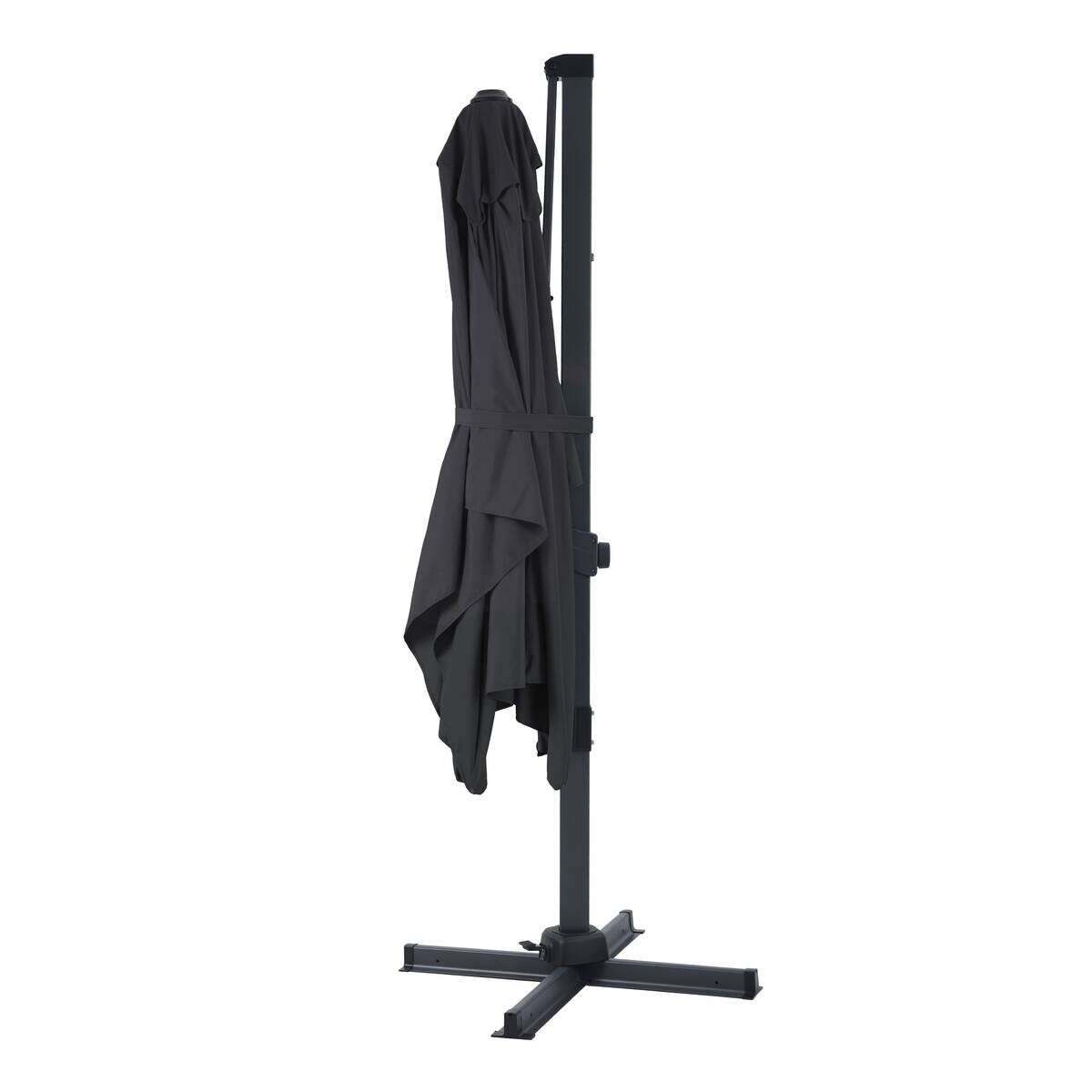 AXI Outdoor Living Ampelschirm Milad anthrazit Metall B/H/L: ca. 200x250x300 cm