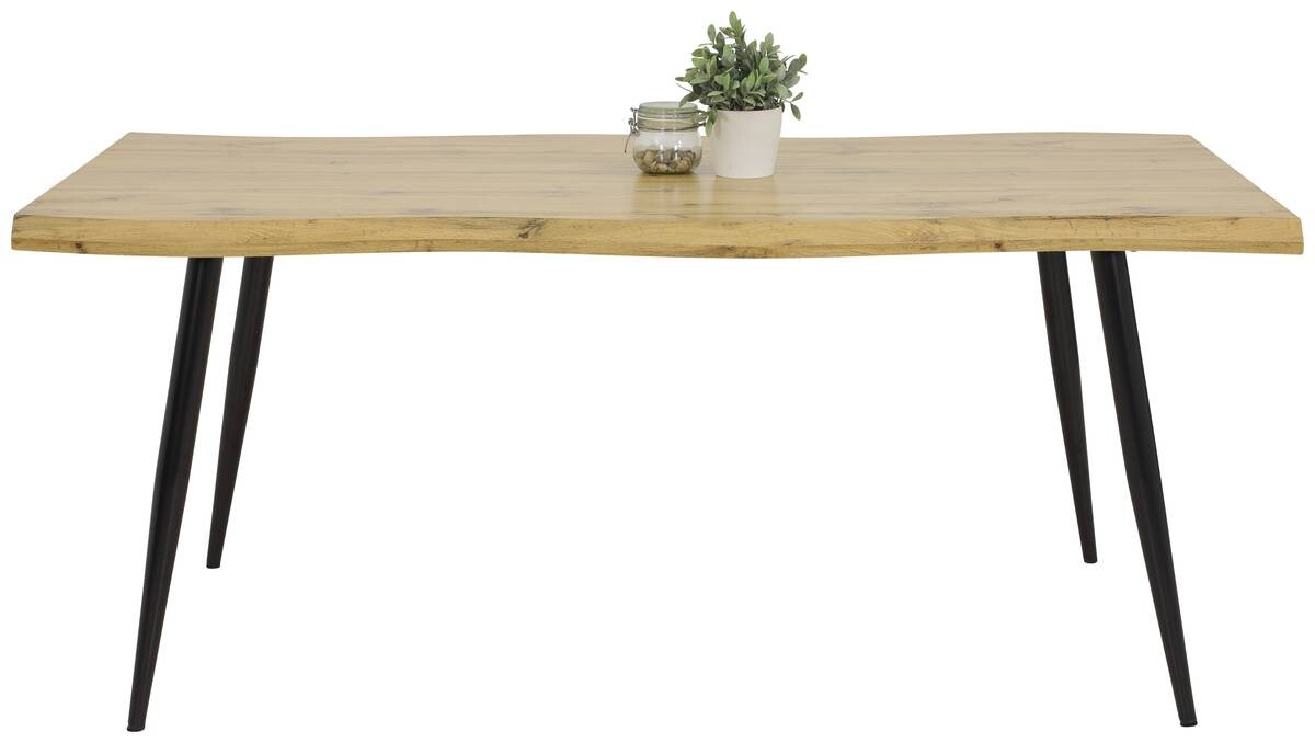 Esstisch GABI I T Eiche Wildeiche Nachbildung B/H/T: ca. 180x76x100 cm