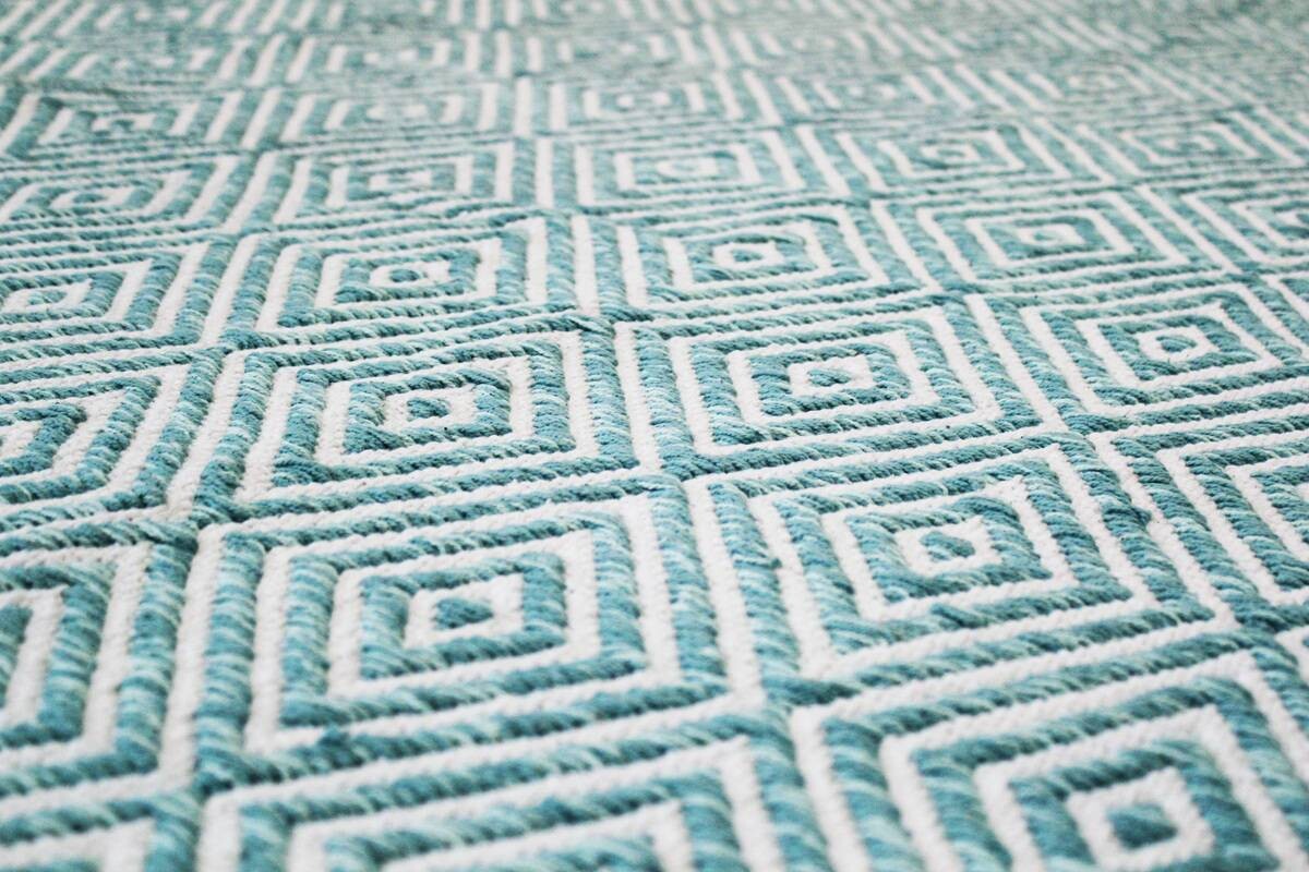 360Living Teppich Aperitif türkis B/L: ca. 160x230 cm