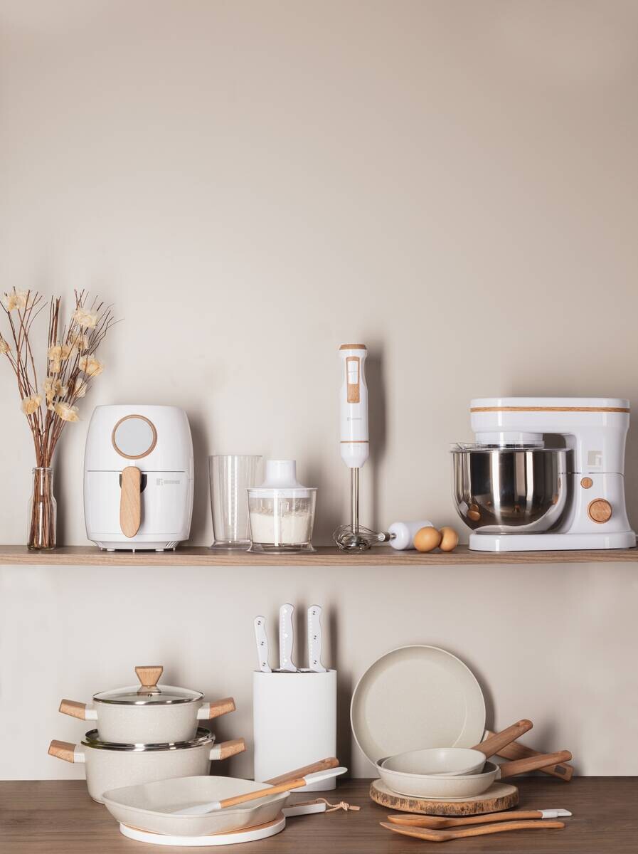 BERGNER Wasserkocher BG-50032-WH weiß Kunststoff B/H/L: ca. 21x16x20 cm ca. 1,8 l