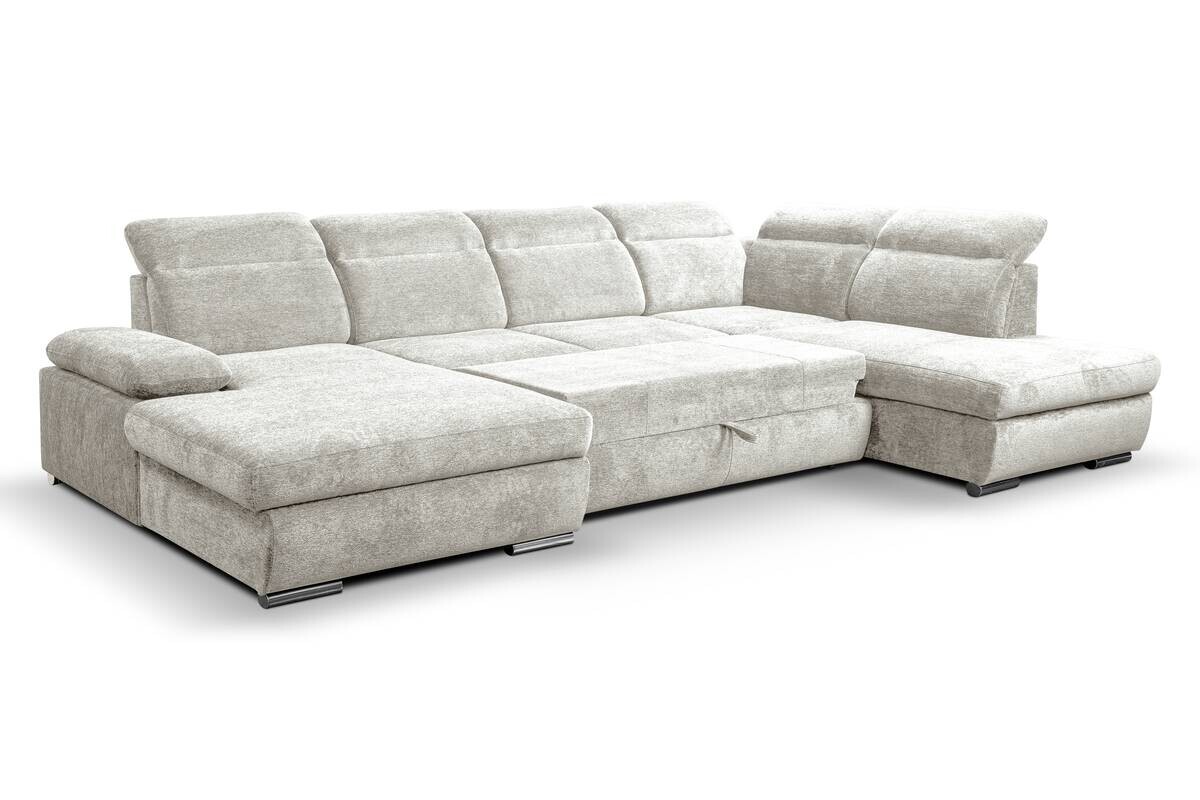 Wohnlandschaft Cordoba natur Webstoff B/H/T: ca. 359x105x232 cm