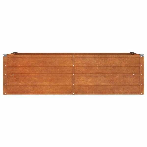 Hochbeet braun Stahl B/H/L: ca. 80x45x160 cm