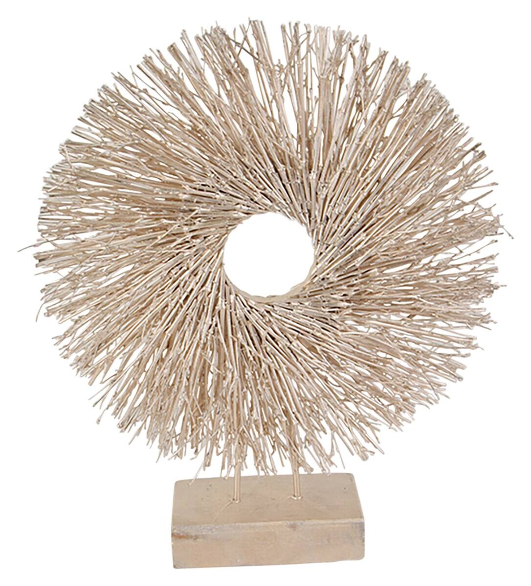Dekorationsartikel natur Bambus B/H/L: ca. 40x48x10 cm