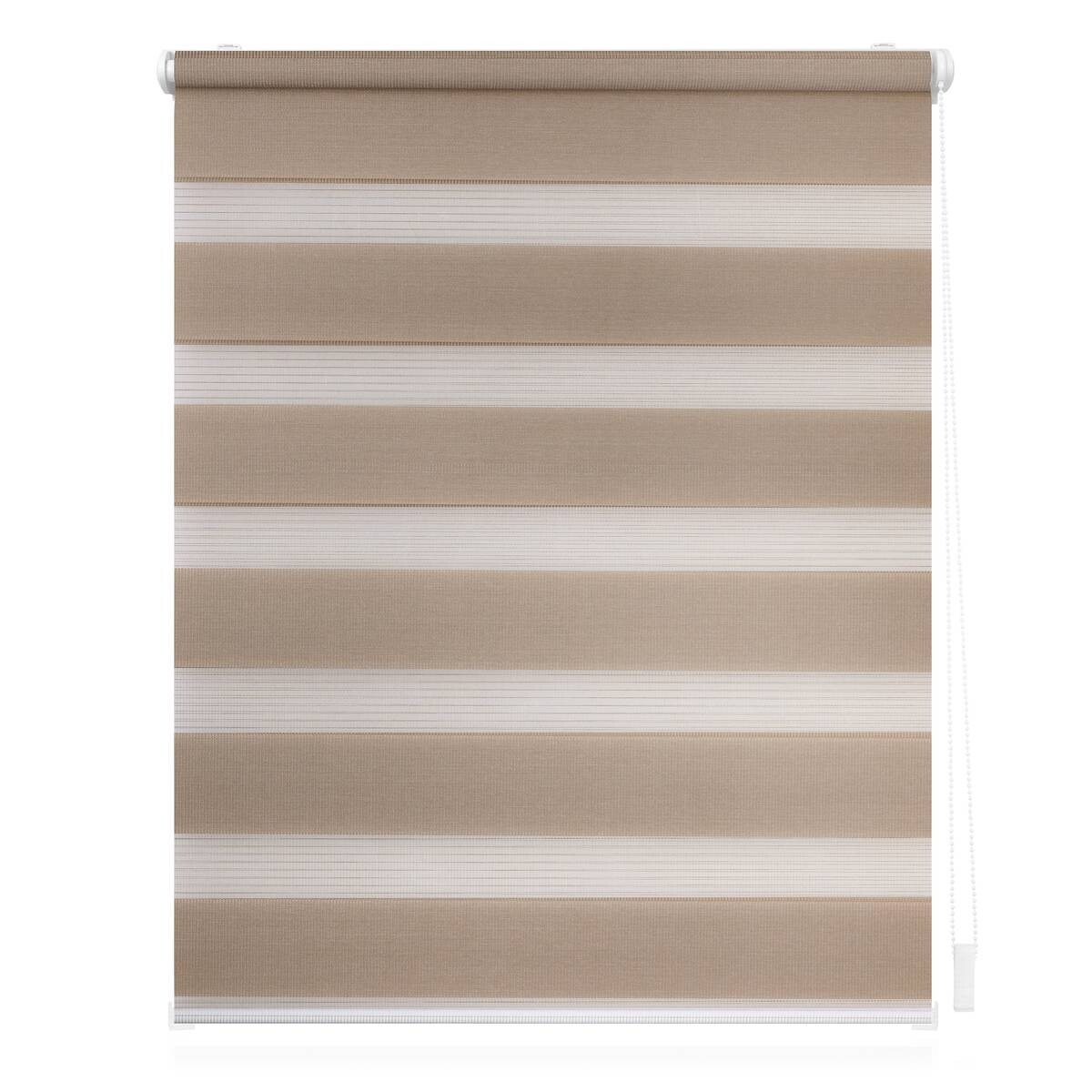 LICHTBLICK Doppelrollo Duo taupe B/L: ca. 60x220 cm
