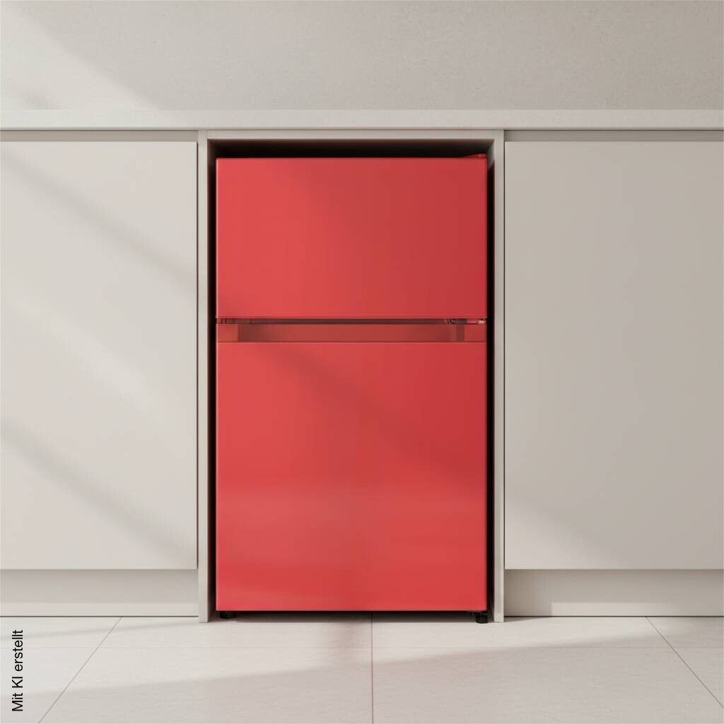 POCOline Kühl-/Gefrierkombination KGK 85-86 EIX EEK: E Spektrum: A bis G Kühlen: 61 Gefrieren: 25 39dB Inox B/H/T: ca. 47x84,5x49,8 cm