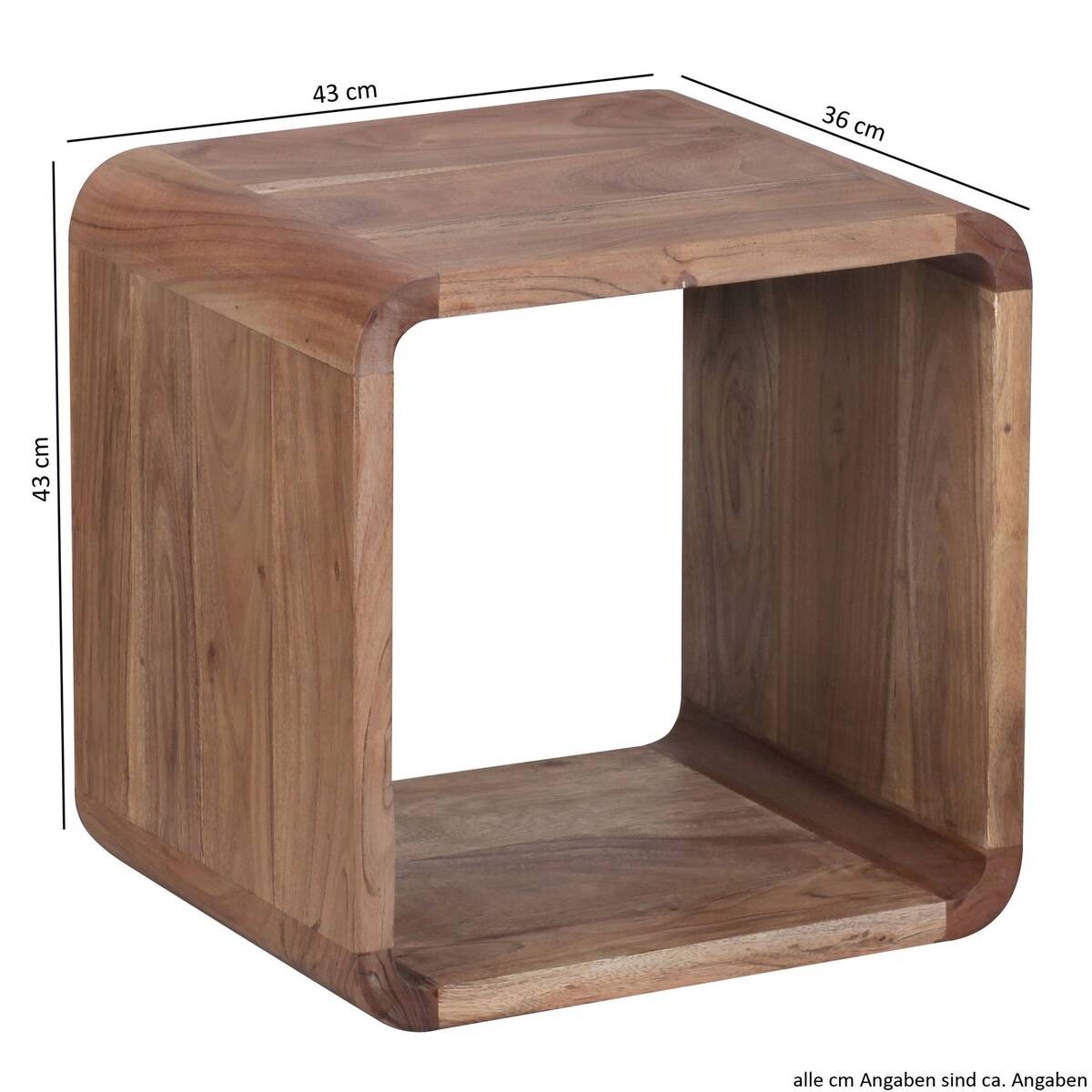 Regal 2er-Set. natur