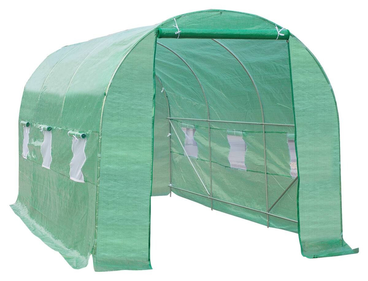 Outsunny Foliengewächshaus B/H/L: ca. 200x200x450 cm