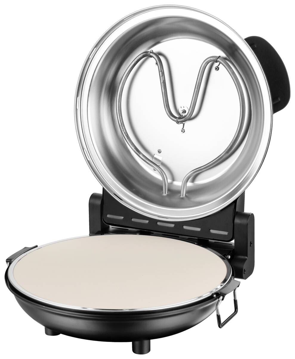 Emerio Pizza-Ofen PM-129032.2 schwarz Edelstahl B/H/T/D: ca. 39x19x33x31,5 cm