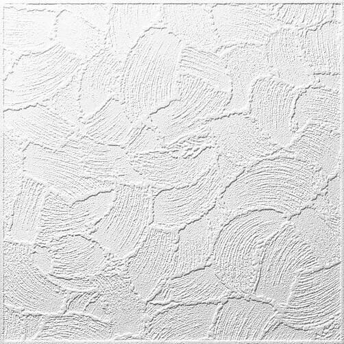 Deckenplatte weiß B/L/S: ca. 50x50x0,8 cm