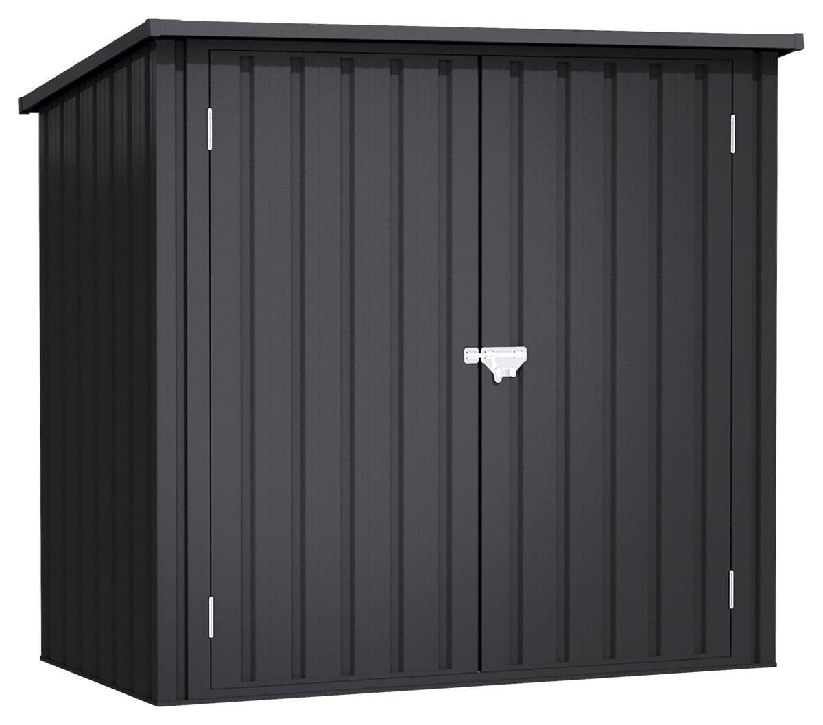 HOGGAR Gerätehaus Arya anthrazit B/H/L: ca. 147x134x86 cm