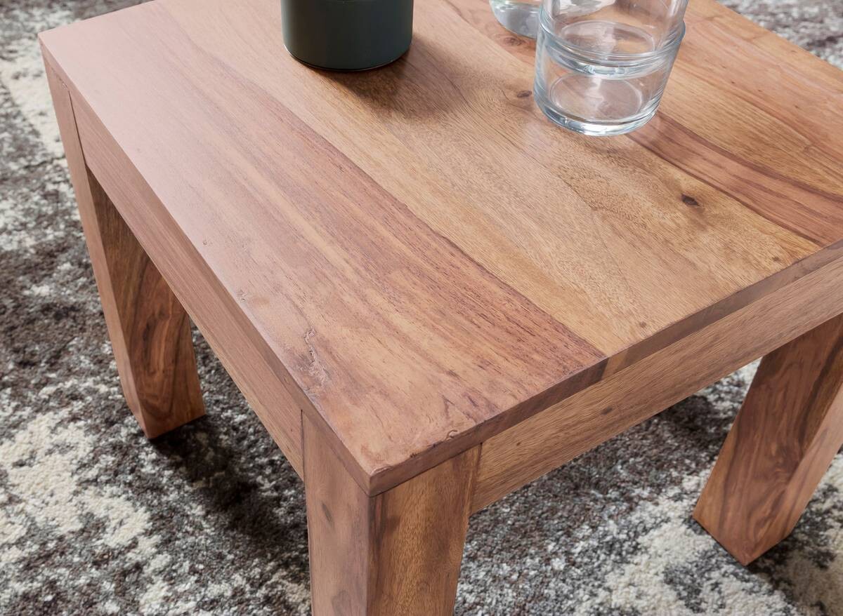 Couchtisch braun B/H/T: ca. 45x40x45 cm
