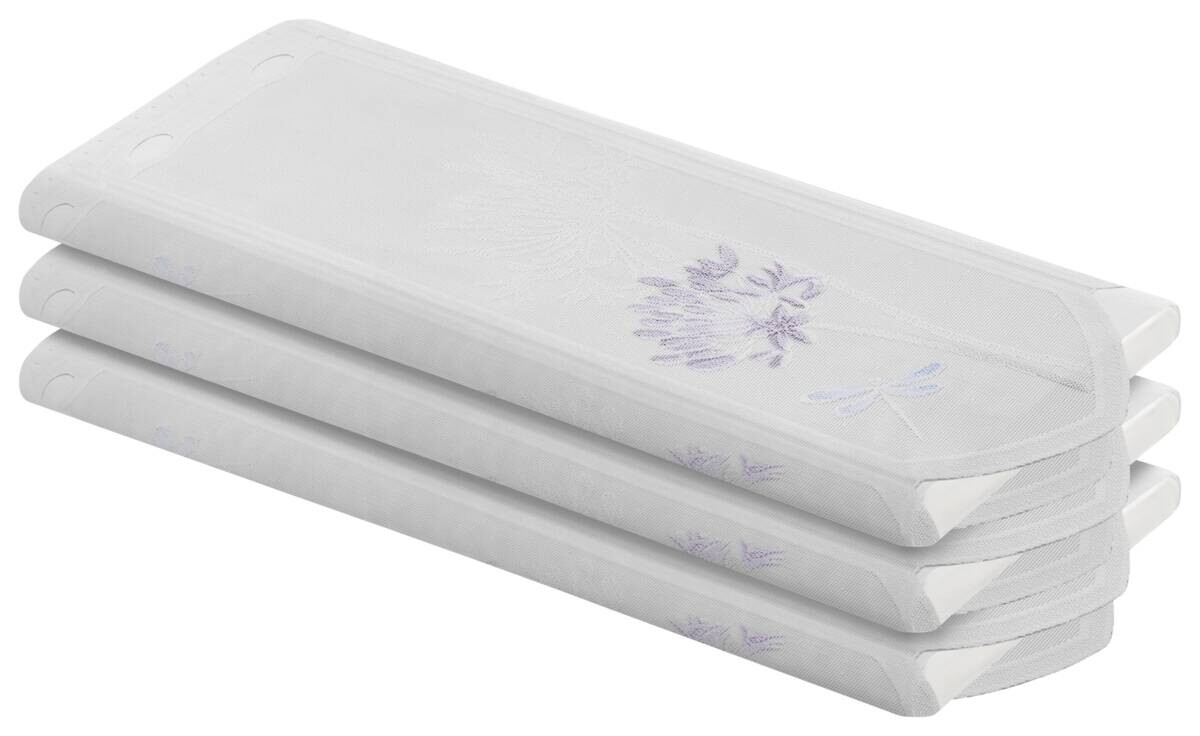 Scheibengardinen-Meterware Isen bunt 100% Polyester H: ca. 45 cm