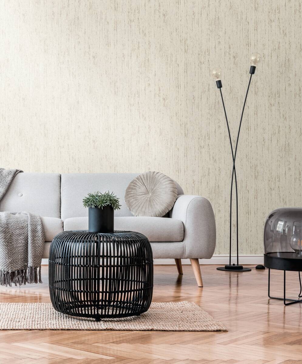 A.S.Creation Vliestapete beige gold B/H/D: ca. 53x1005x8,3 cm