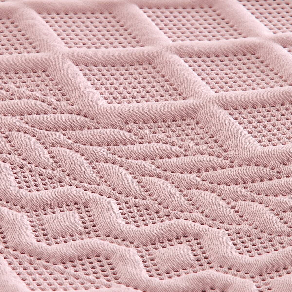 Tagesdecke rosé Polyester B/L: ca. 220x240 cm
