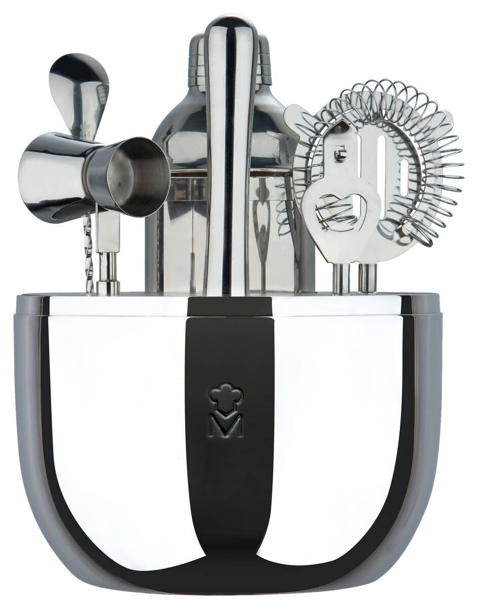 MASTERPRO Cocktail-Set THE DROP silber Edelstahl